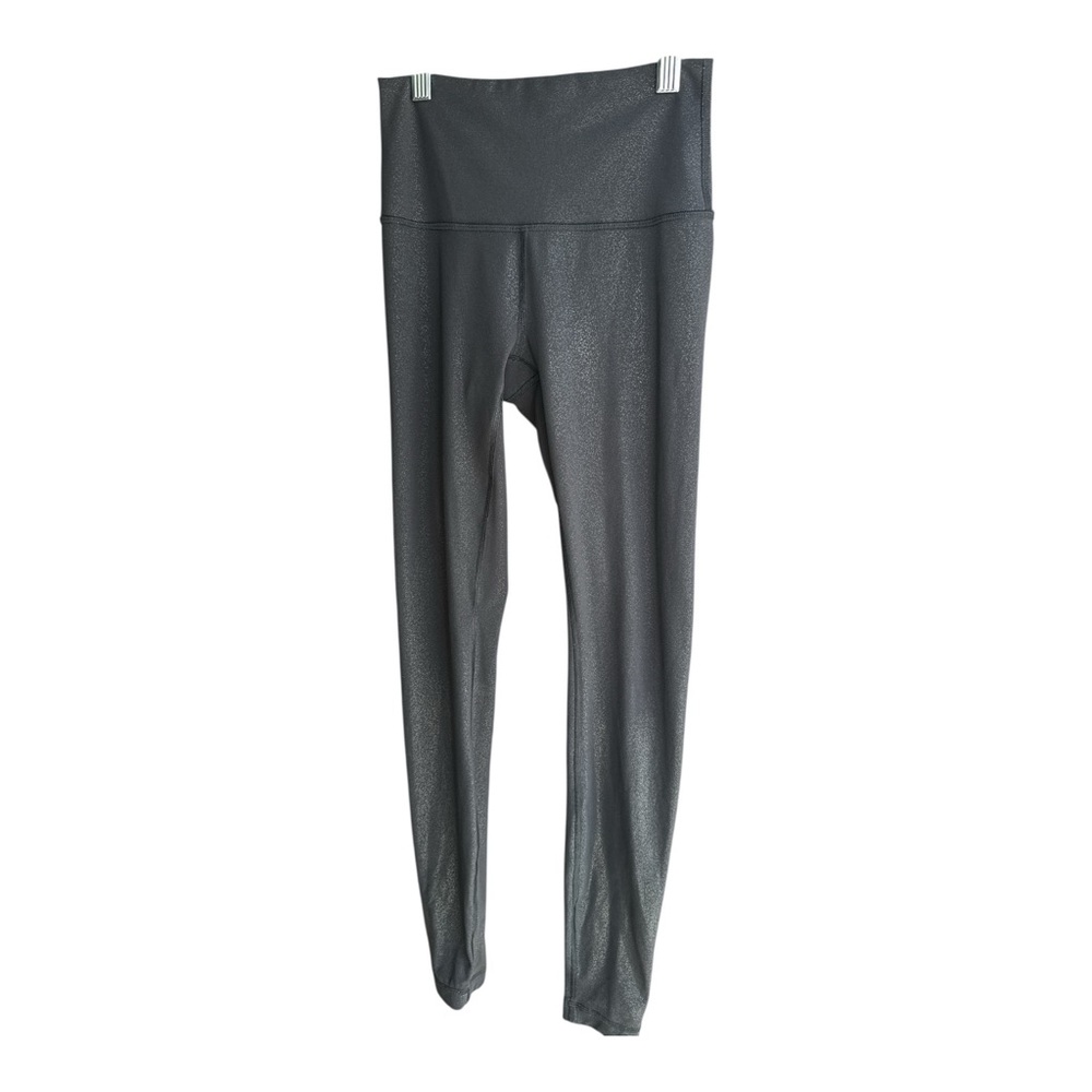 Lululemon 2 Wunder Under HR Tight 28” Foil Black Special Edition Leggings